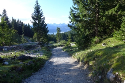 Land Tirol/Sport / Wanderweg / Zum Vergrößern auf das Bild klicken